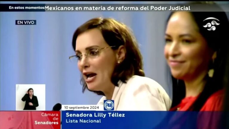 El clip de Lilly Téllez y Noroña: un intercambio de palabras desafiante