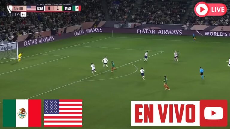 Encuentro en vivo del equipo femenino mexicano en octavos de final del Mundial Sub-20 ante rival estadounidense