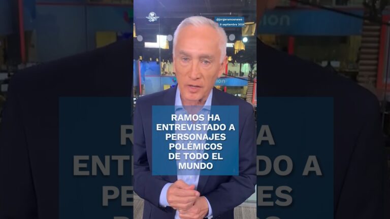 Jorge ramos abandona su posición