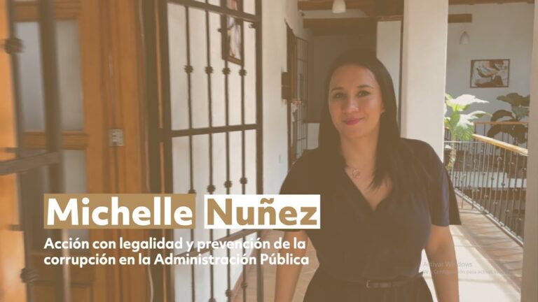 Michelle Núñez en Valle de Bravo en la sexta edición del Tianguis Nacional de Pueblos Mágicos