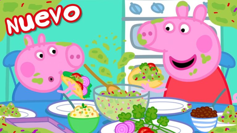 Peppa pig comparte receta de tacos en youtube en español para celebrar la independencia de México