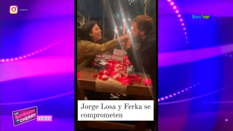 Promesa de compromiso de Ferka con Jorge Losa, no boda confirmada