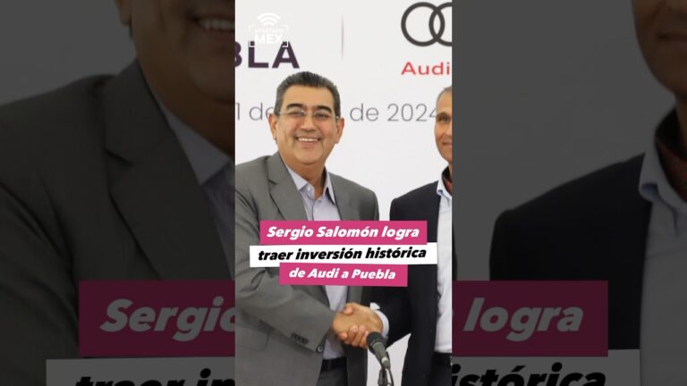 Sergio y Alejandro resaltan a Puebla como atractivo para inversiones durante la reunión con Audi