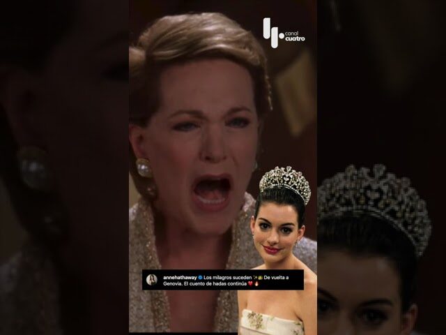 Anne hathaway interpretará nuevamente el papel de princesa en la tercera entrega de la franquicia de comedia familiar