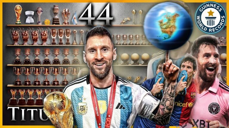 Los logros de Lionel Messi, un futbolista con múltiples títulos