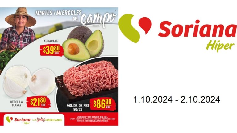 Mejores promociones de las ofertas de fin de semana en Soriana para su aniversario, hoy hasta el 4 de octubre 2024