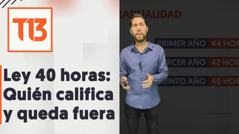 Reforma laboral hacia las 40 horas semanales será implementada gradualmente y en acuerdo con empresarios