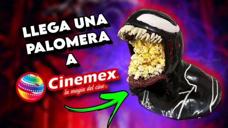 Vasos y palomeras de Venom 3 disponibles en Cinemex para el estreno de El último baile